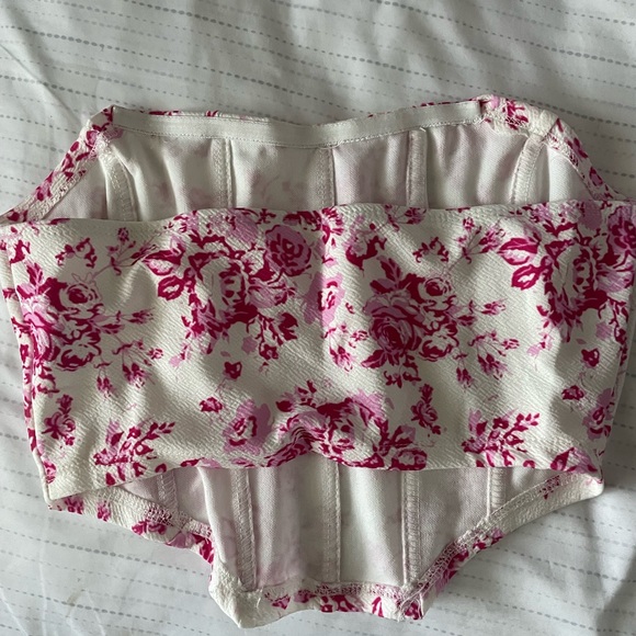 floral tube top - Picture 2 of 3